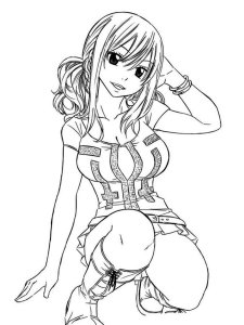 Lucy Heartfilia coloring page 15 - Free printable