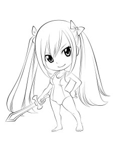 Lucy Heartfilia coloring page 16 - Free printable
