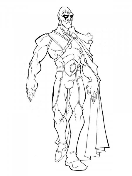 10 Martian Manhunter Coloring Pages Printable: Unleash Your Inner Superhero