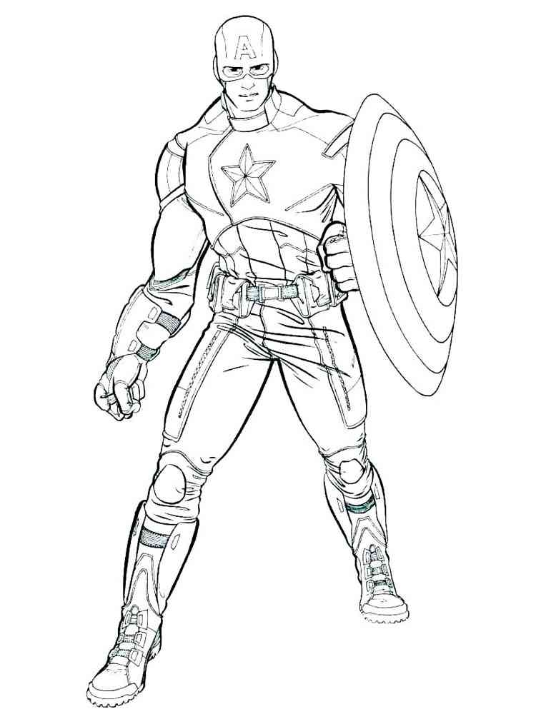 Marvel Superhero Coloring Pages - Free Printable Templates