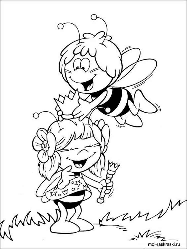 Free Maya The Bee coloring pages. Download and print Maya ...