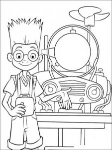 Meet the Robinsons coloring page 17 - Free printable