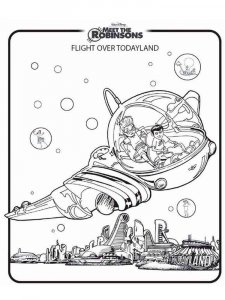 Meet the Robinsons coloring page 7 - Free printable