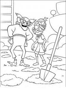 Meet the Robinsons coloring page 9 - Free printable