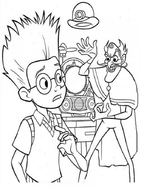 Meet the Robinsons coloring pages