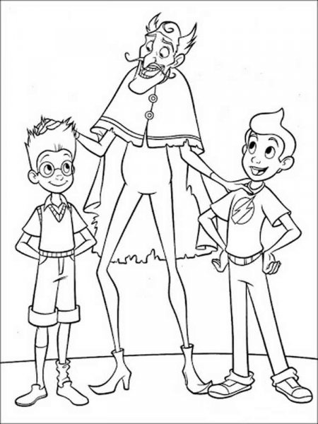 Meet the Robinsons coloring pages