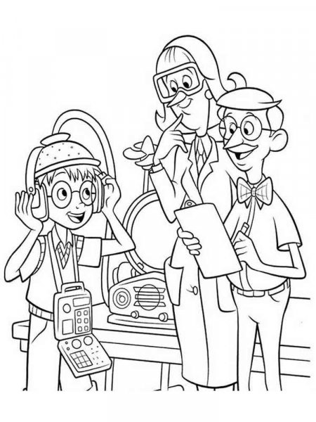 Meet the Robinsons coloring pages