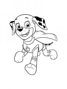 Mighty Pups coloring page 1 - Free printable