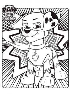 Mighty Pups coloring page 10 - Free printable