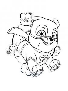 Mighty Pups coloring page 11 - Free printable