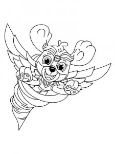 Mighty Pups coloring page 12 - Free printable