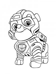 Mighty Pups coloring page 15 - Free printable