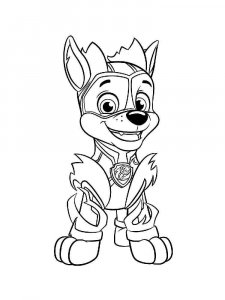 Mighty Pups coloring page 2 - Free printable