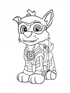 Mighty Pups coloring page 21 - Free printable