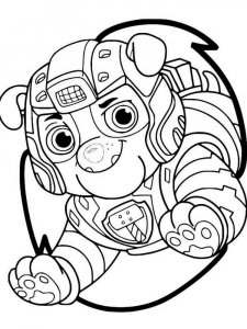Mighty Pups coloring page 24 - Free printable