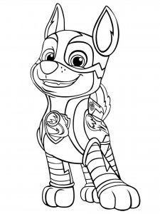 Mighty Pups coloring page 26 - Free printable