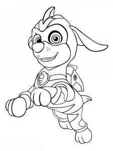 Mighty Pups coloring page 27 - Free printable