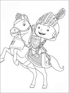 Mike the Knight coloring page 11 - Free printable