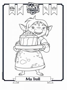 Mike the Knight coloring page 12 - Free printable