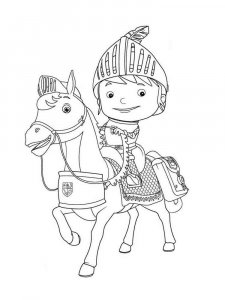 Mike the Knight coloring page 3 - Free printable