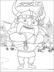 Mike the Knight coloring page 5 - Free printable