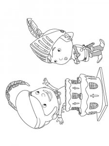 Mike the Knight coloring page 7 - Free printable