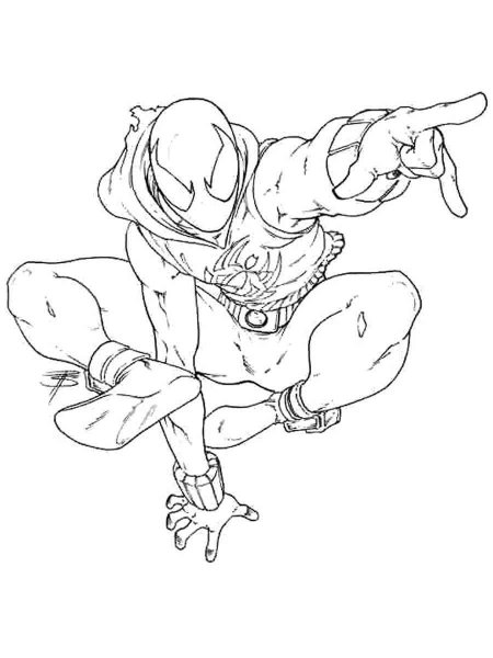 Miles Morales coloring pages