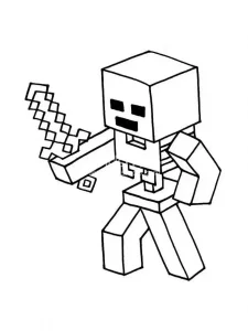 Minecraft Coloring Page 17 - Free to print