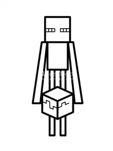 Minecraft Coloring Page 18 - Free to print