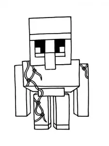 Minecraft Coloring Page 19 - Free to print