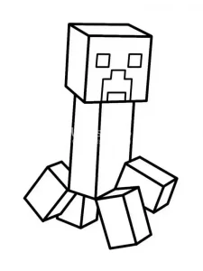 Minecraft Coloring Page 22 - Free to print