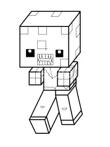 Minecraft Coloring Page 28 - Free to print