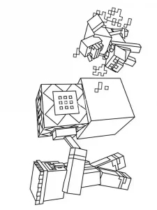 Minecraft Coloring Page 29 - Free to print