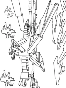 Minecraft Coloring Page 30 - Free to print