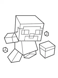 Minecraft Coloring Page 33 - Free to print