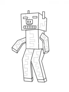 Minecraft Coloring Page 35 - Free to print
