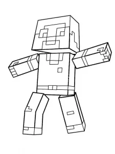 Minecraft Coloring Page 37 - Free to print