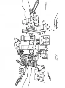 Minecraft Coloring Page 40 - Free to print