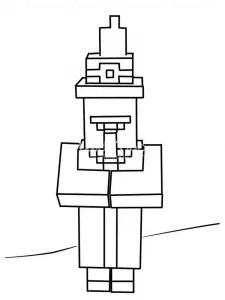 Minecraft Coloring Page 46 - Free to print