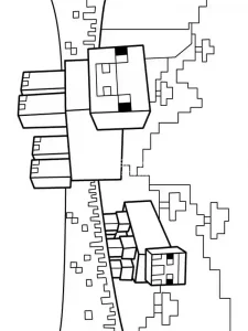 Minecraft Coloring Page 47 - Free to print