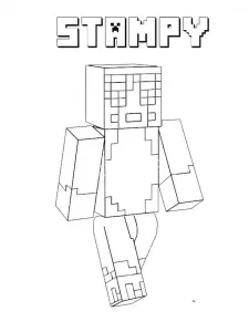 Minecraft Coloring Page 48 - Free to print