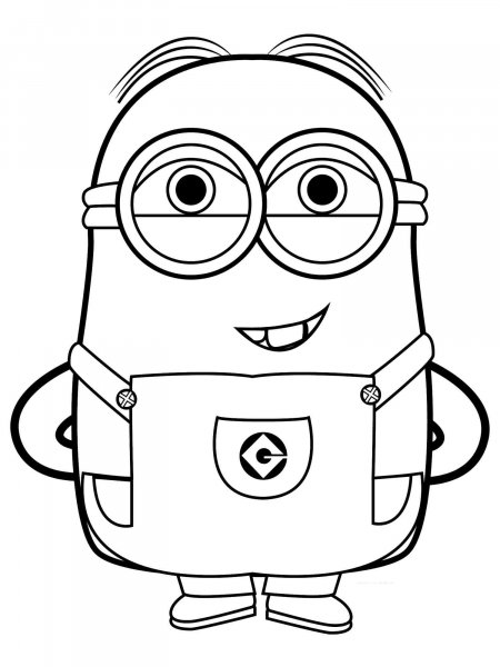 Minions coloring pages