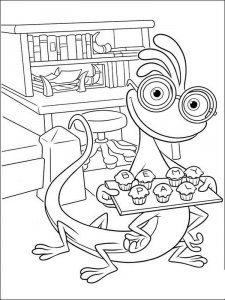 Monsters University coloring page 11 - Free printable