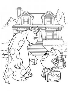 Monsters University coloring page 14 - Free printable