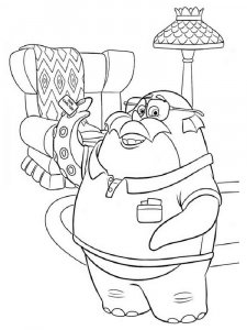 Monsters University coloring page 6 - Free printable