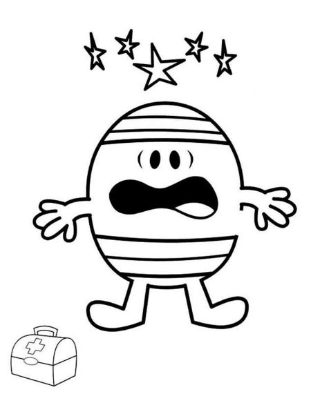 Mr. Men coloring pages