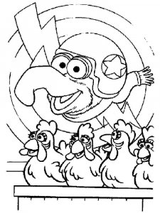 Muppet Show coloring page 21 - Free printable