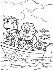 Muppet Show coloring page 3 - Free printable