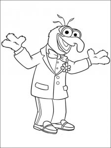 Muppet Show coloring page 4 - Free printable