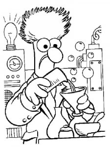 Muppet Show coloring page 6 - Free printable